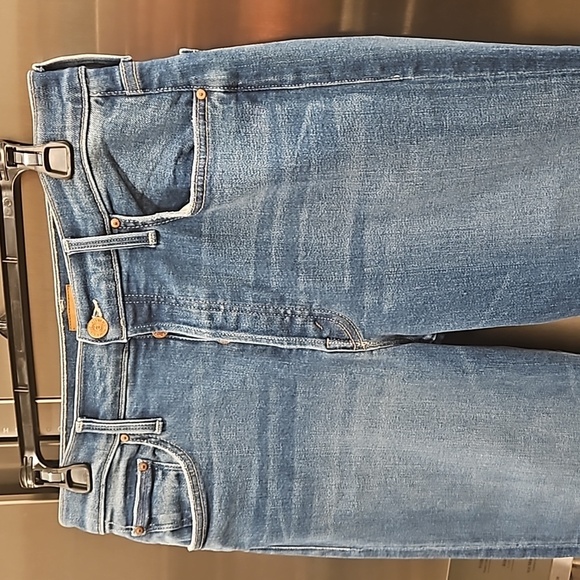 💕MOTHER💕 The Tomcat High Rise Straight Leg Jeans ~ Layover 31 NWOT - Picture 14 of 16